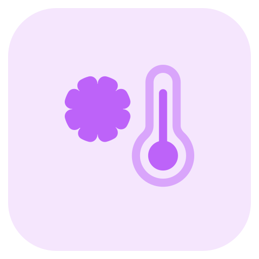 temperatura Pixel Perfect Tritone icono