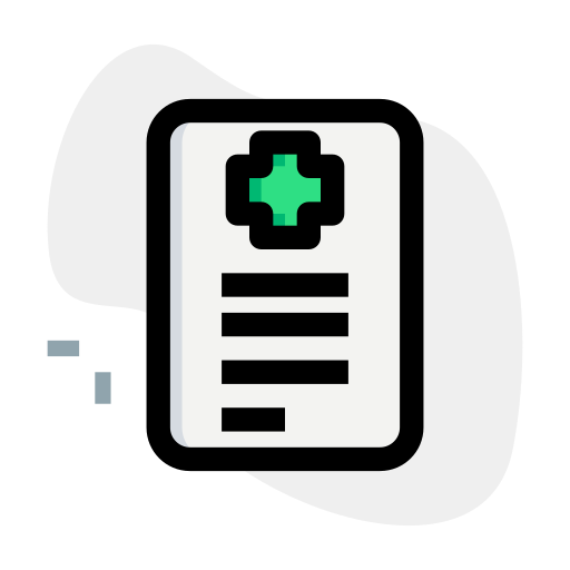Medical report Generic Rounded Shapes icon
