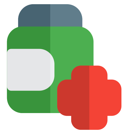 pillenflasche Pixel Perfect Flat icon