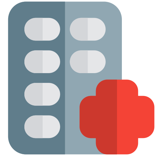 Pills Pixel Perfect Flat icon