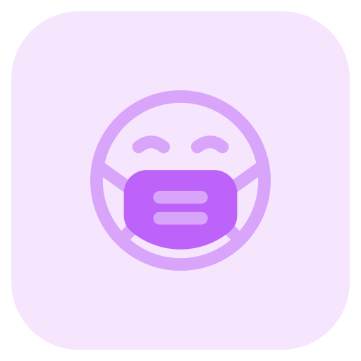 Grinning Pixel Perfect Tritone icon