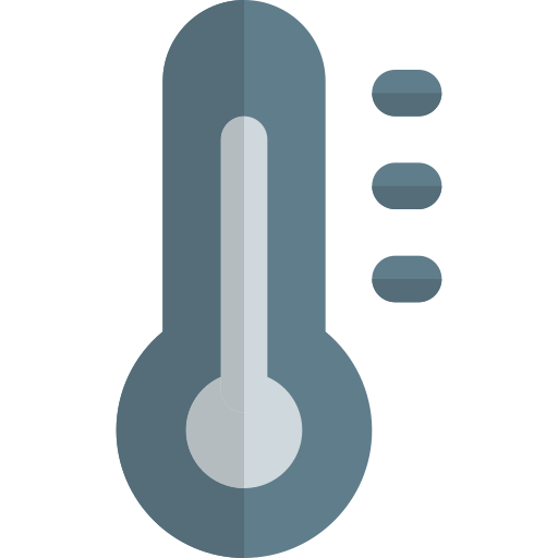 temperatuur Pixel Perfect Flat icoon