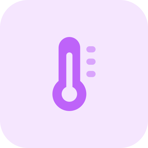 温度 Pixel Perfect Tritone icon
