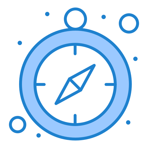 Compass Generic Blue icon