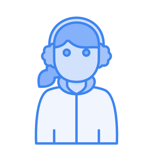 Woman Generic Blue icon