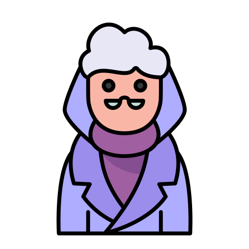 늙은 여자 Generic Outline Color icon