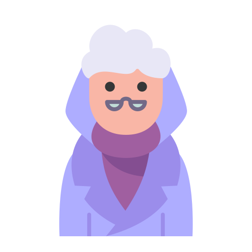 Old woman Generic Flat icon