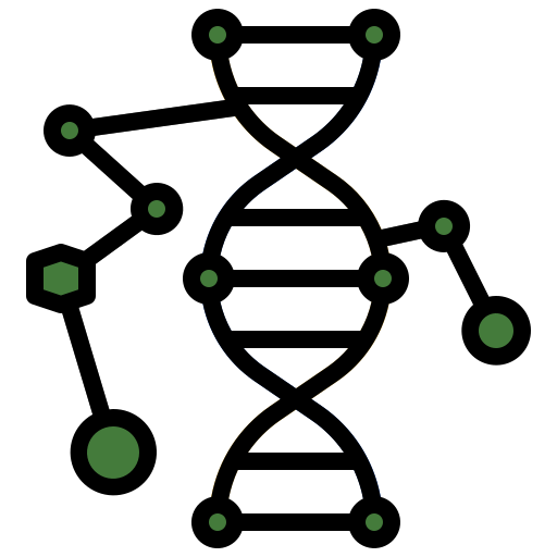 dna Surang Lineal Color icon