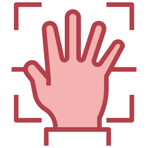 ręka Surang Red ikona