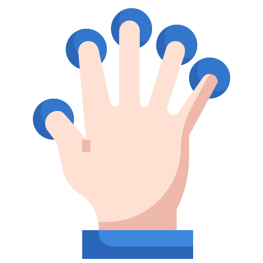 Сканирование отпечатков пальцев Surang Flat иконка
