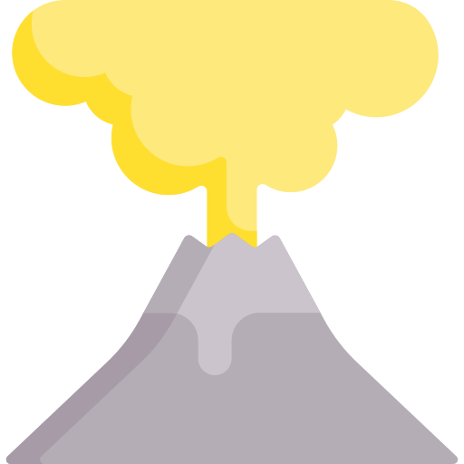 wulkan Special Flat ikona