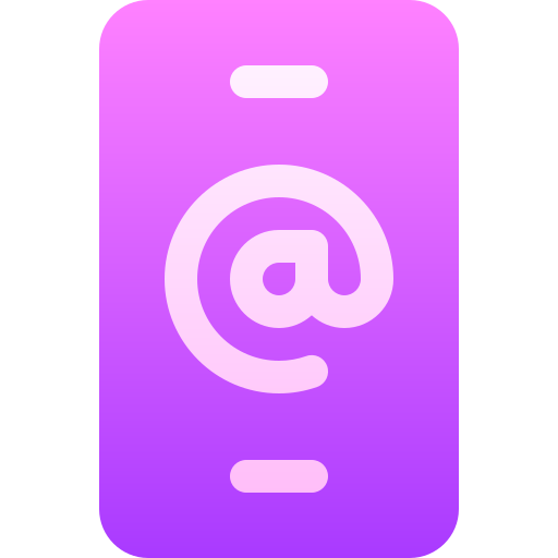 Smartphone Basic Gradient Gradient icon