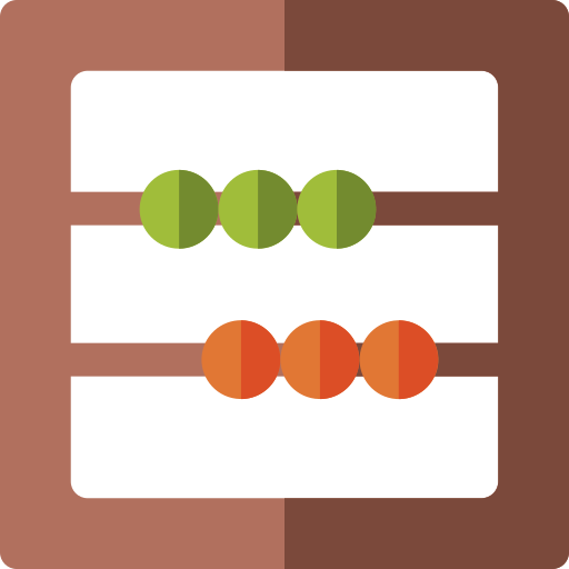 Abacus Basic Rounded Flat icon