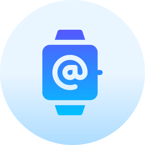 smartwatch Basic Gradient Circular icon