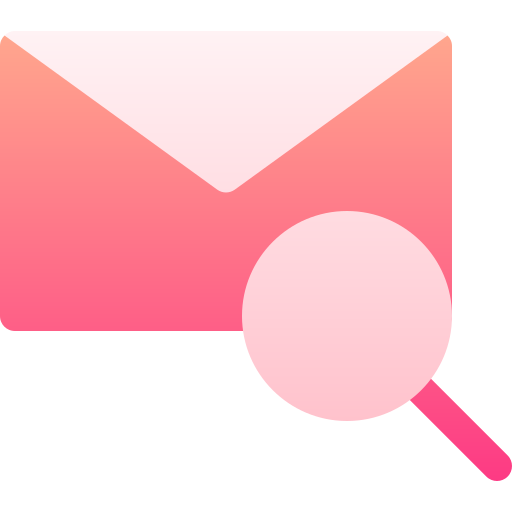 メールの検索 Basic Gradient Gradient icon