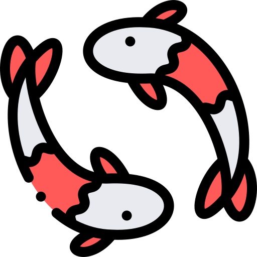 koifisch Detailed Rounded Lineal color icon