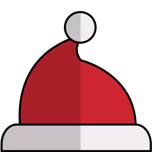 sombrero de santa Generic Outline Color icono