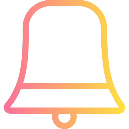 Bell ring Generic Gradient icon