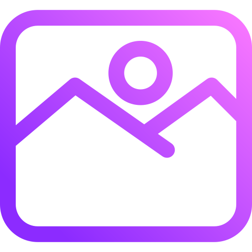 Image Generic Gradient icon