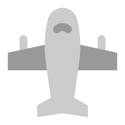 avion Generic Flat Icône