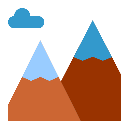 góry Generic Flat ikona