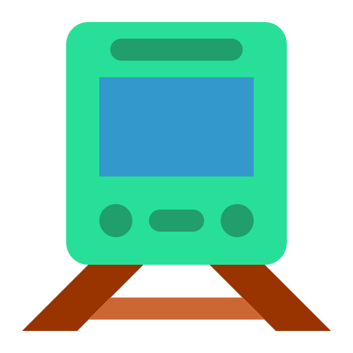 tren Generic Flat icono