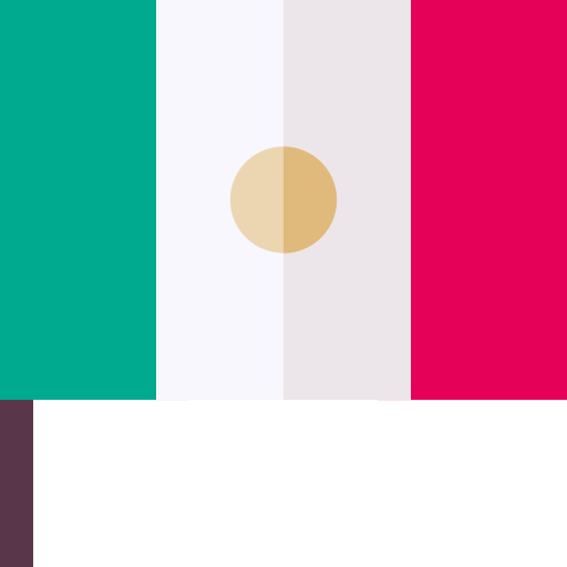 mexique Basic Straight Flat Icône
