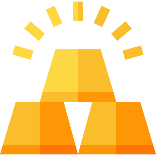 goldbarren Basic Straight Flat icon