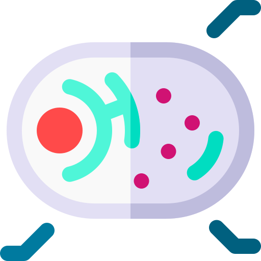 Cell Basic Rounded Flat icon