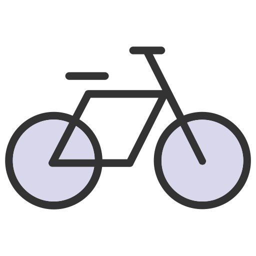자전거 Generic Outline Color icon