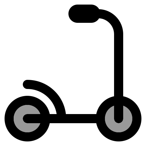 skuter Generic Outline Color ikona
