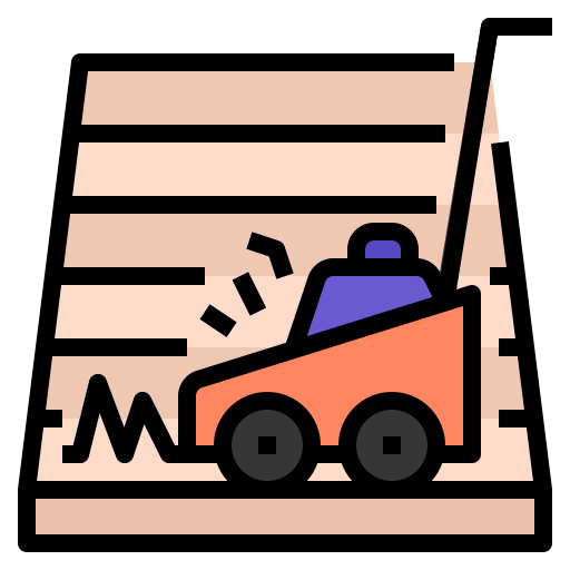 Lawn mower Generic Outline Color icon