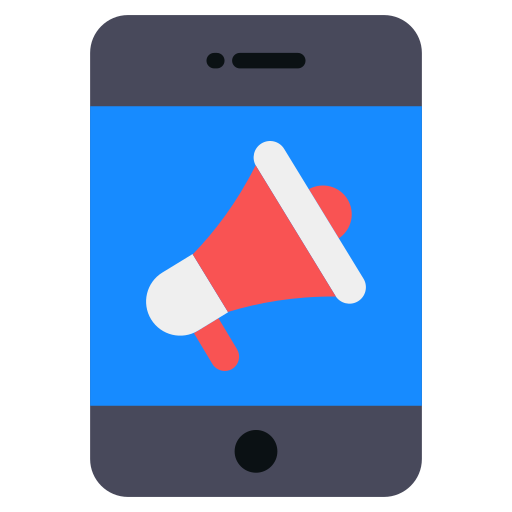 Mobile marketing Generic Flat icon