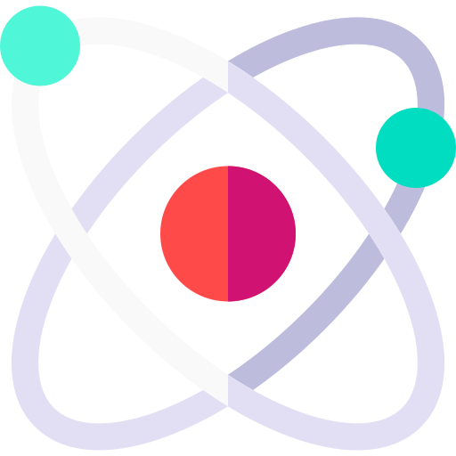 Atom Basic Rounded Flat icon