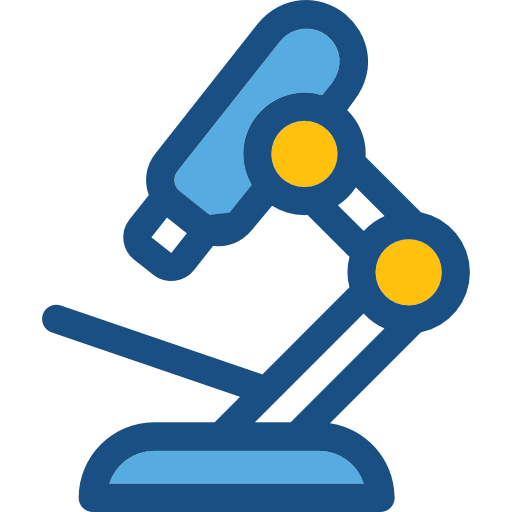 microscopio Prosymbols Duotone icono