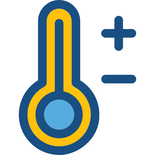 thermometer Prosymbols Duotone icoon