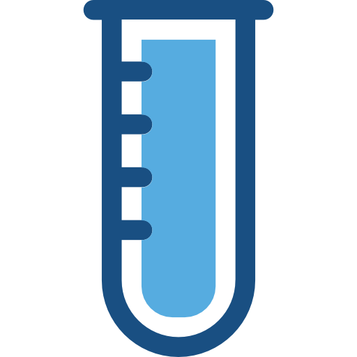 tubo de ensayo Prosymbols Duotone icono