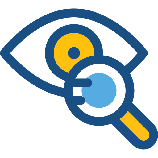 oftalmologia Prosymbols Duotone icona