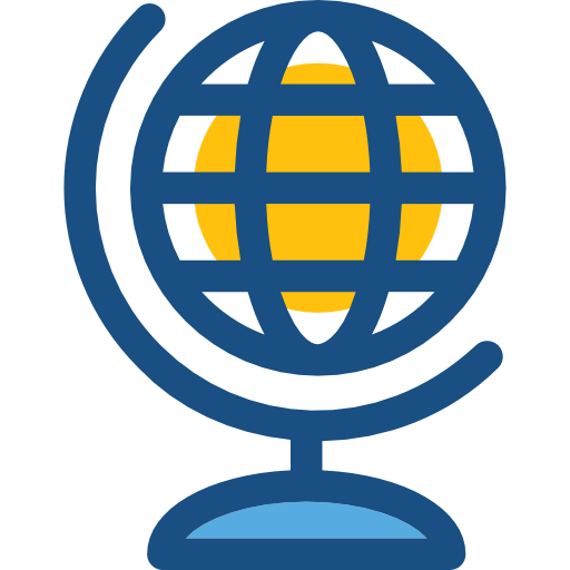 globe terrestre Prosymbols Duotone Icône