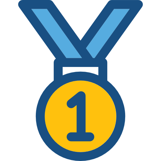 medaglia Prosymbols Duotone icona