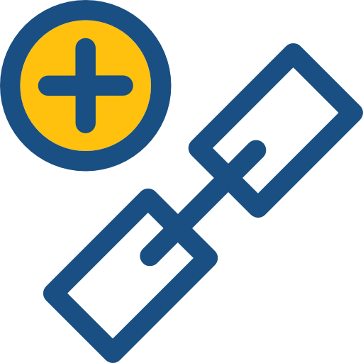 Link Prosymbols Duotone icon