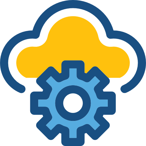 cloud computing Prosymbols Duotone icoon