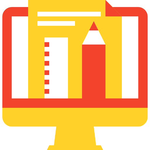 computadora Maxim Basinski Premium Yellow and Red icono