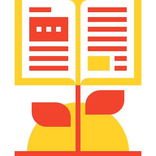 Открытая книга Maxim Basinski Premium Yellow and Red иконка