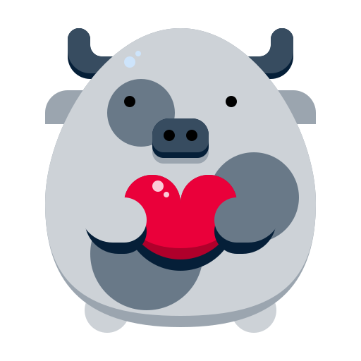 vaca Generic Flat icono