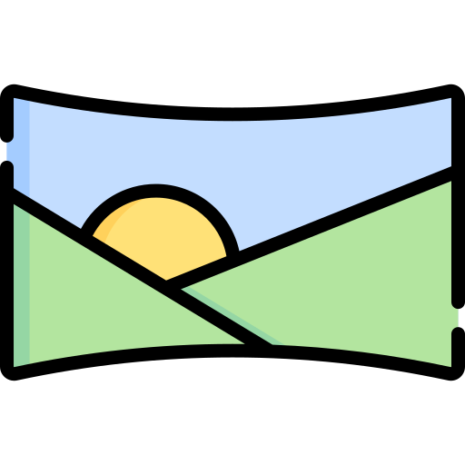 파노라마 Special Lineal color icon