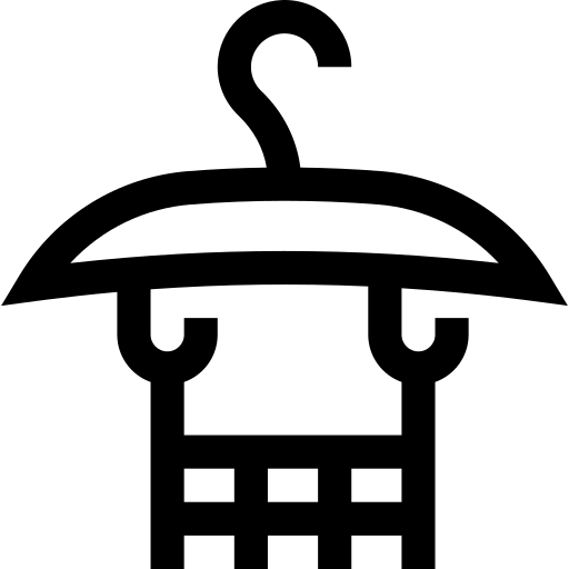 wieszak na ubrania Basic Straight Lineal ikona