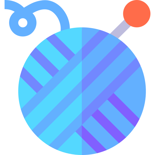 羊毛ボール Basic Straight Flat icon