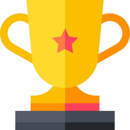 Trophy Basic Straight Flat icon