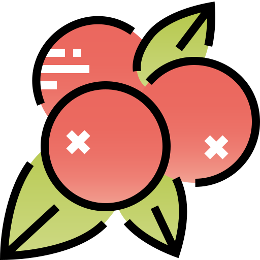 さくらんぼ Pixelmeetup Lineal Color icon